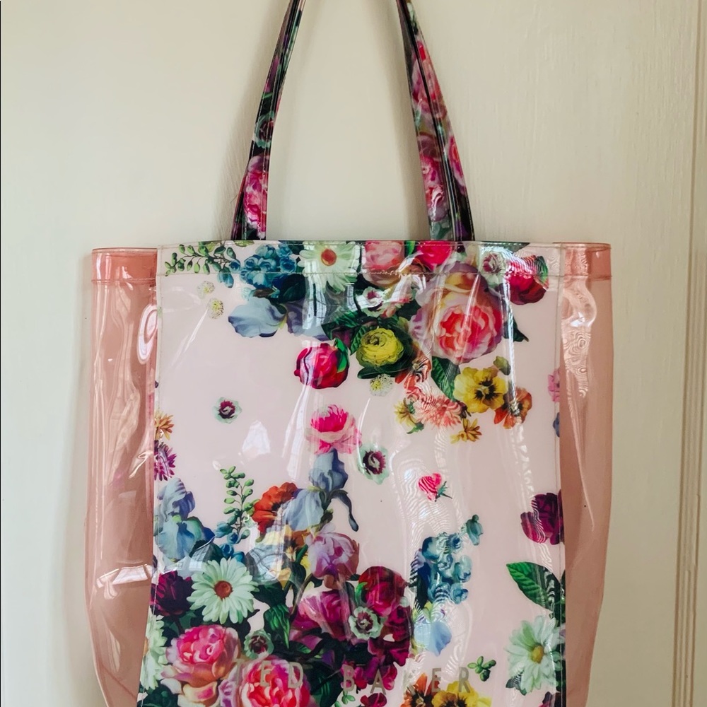 Ted Baker Floral Tote - Pink